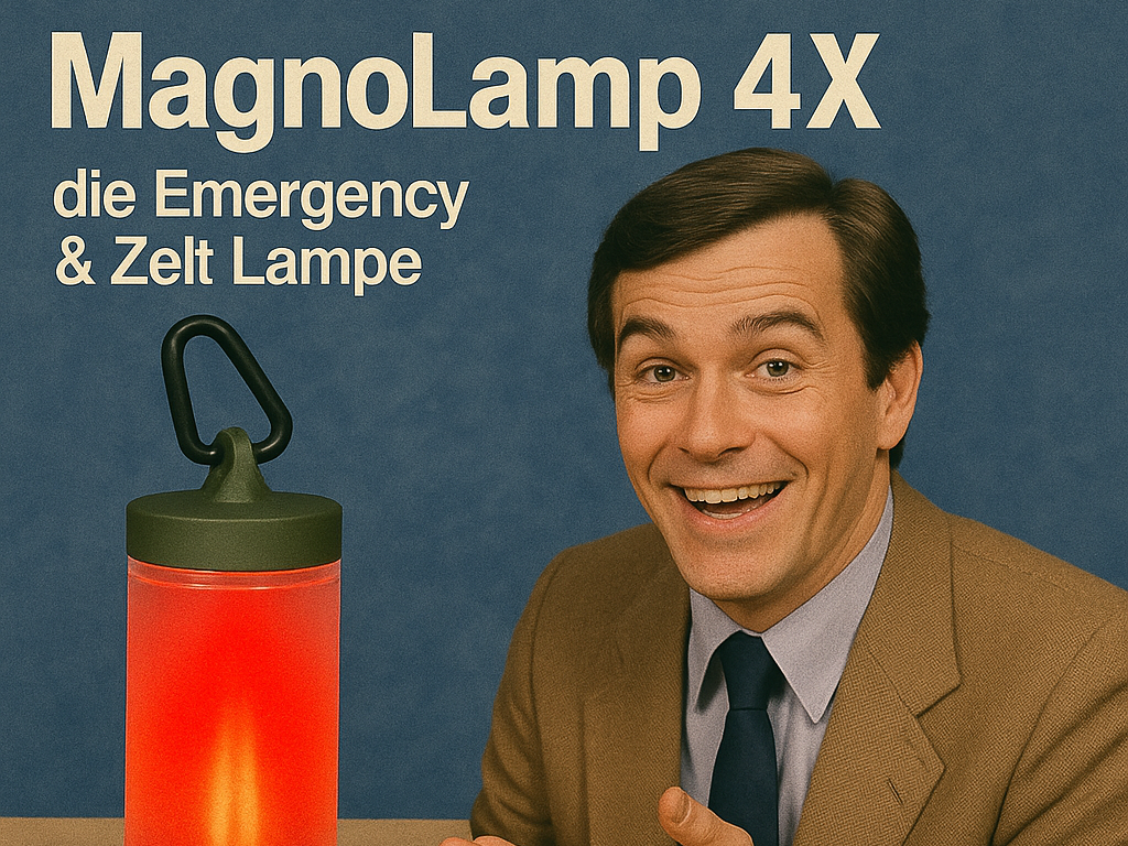 MagnoLamp 4X – die Emergency & Zelt Lampe