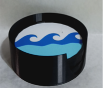 Waves Coaster set