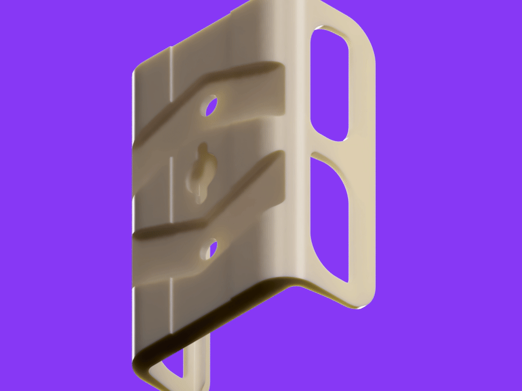Snap Mount Clip for Power Strip Holder