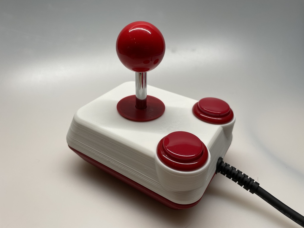 Competition Pro C64 Joystick with strain relief
