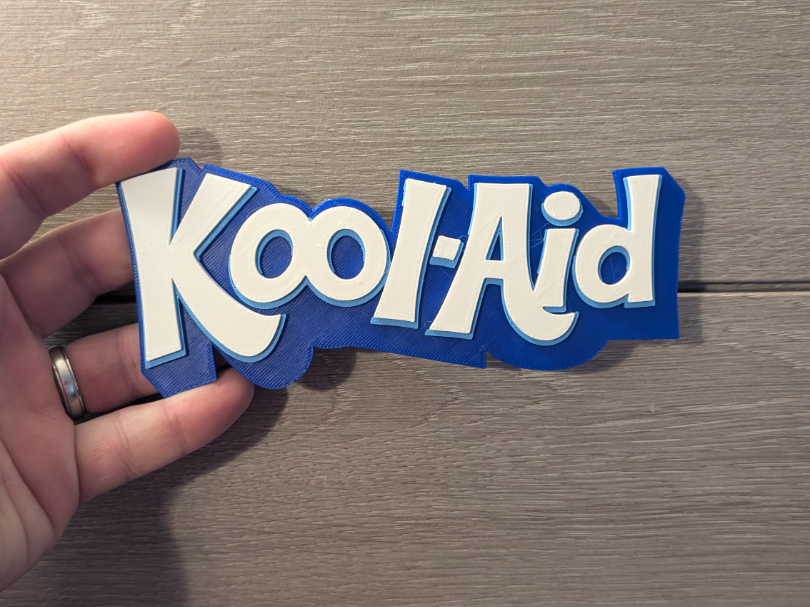 Kool-Aid logo sign plaque 2-sizes