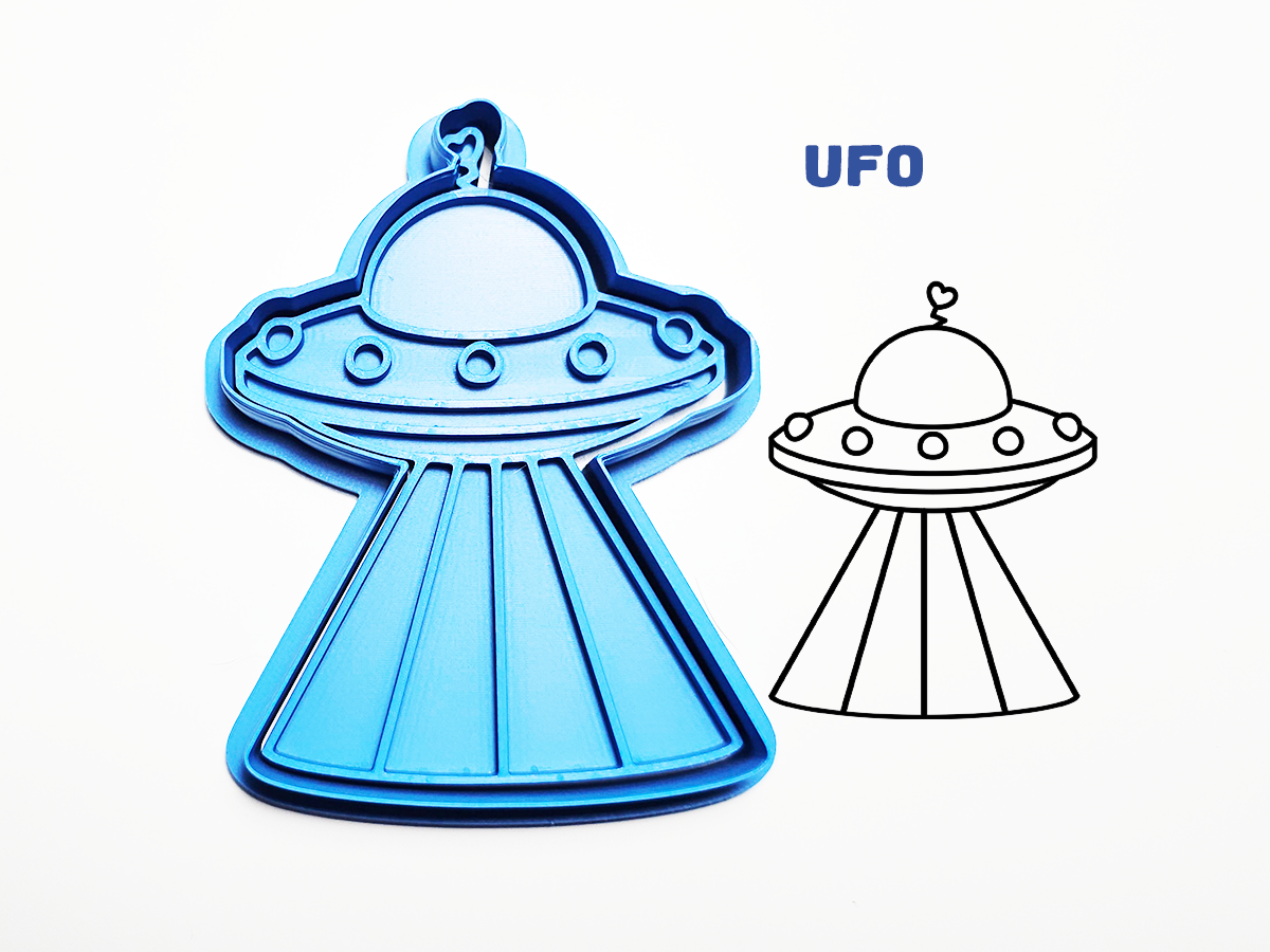 UFO Cookie Cutter / Stamp