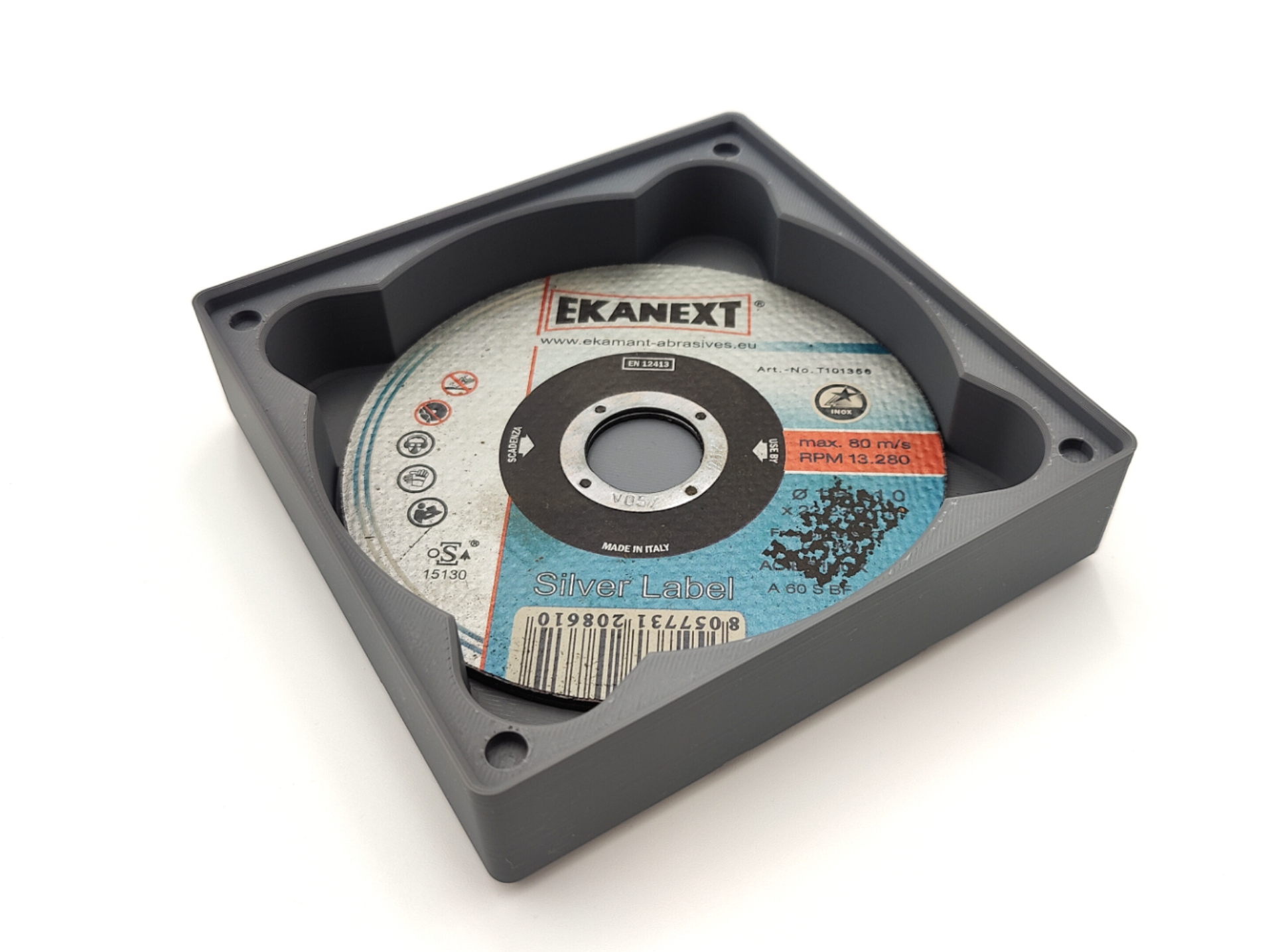 115mm /4 1/2 inch sanding cutting disc organizer
