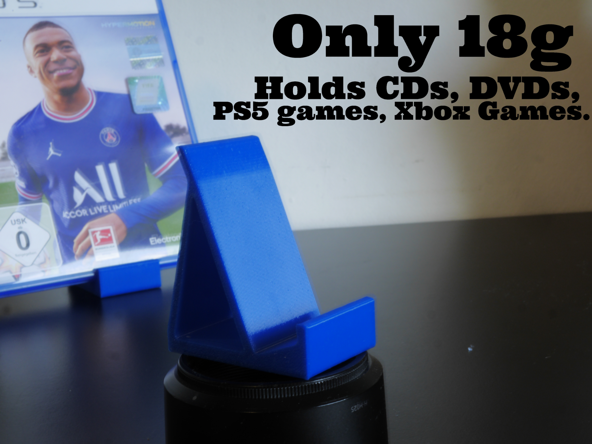 Small Stand for DVDs/Games/CDs(Only 18g)