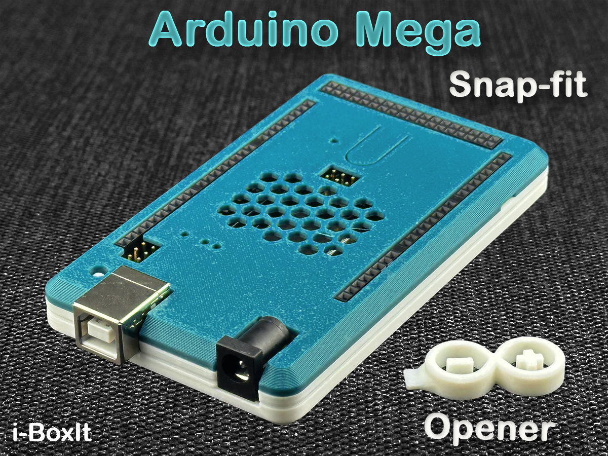 Arduino Mega Case | Snap-Fit