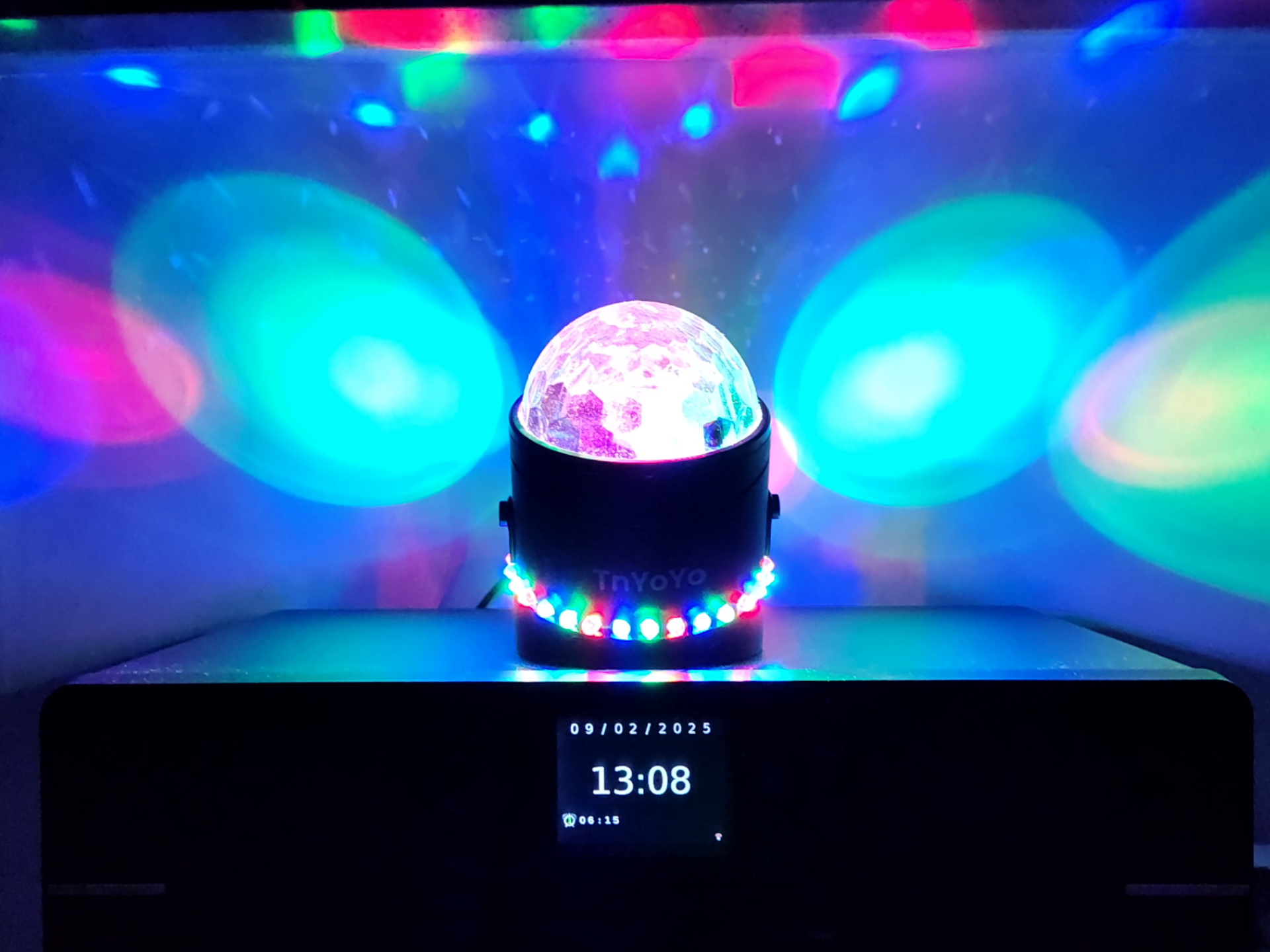 Discokugel Halterung