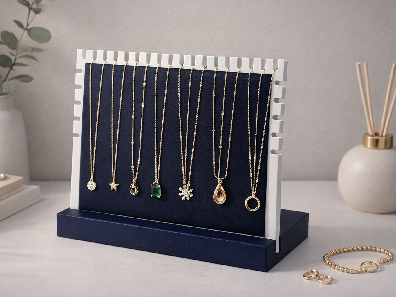 LuxeLine Necklace Display Stand