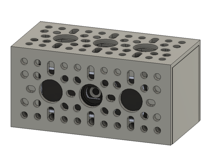 C920 Mount for Gobilda 1120 Series U-Channel