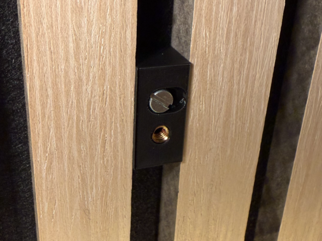 Acoustic Panel Mount - Heated Inserts