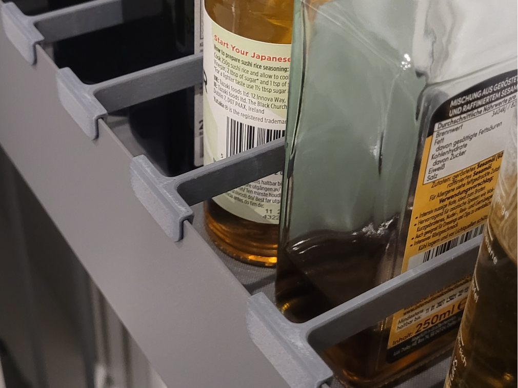 Kitchen Cabinet Divider shock protection