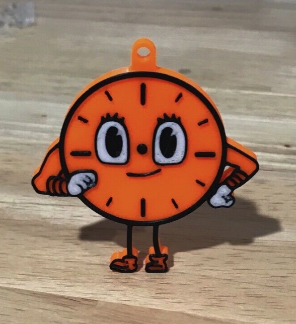 Miss Minutes Keychain