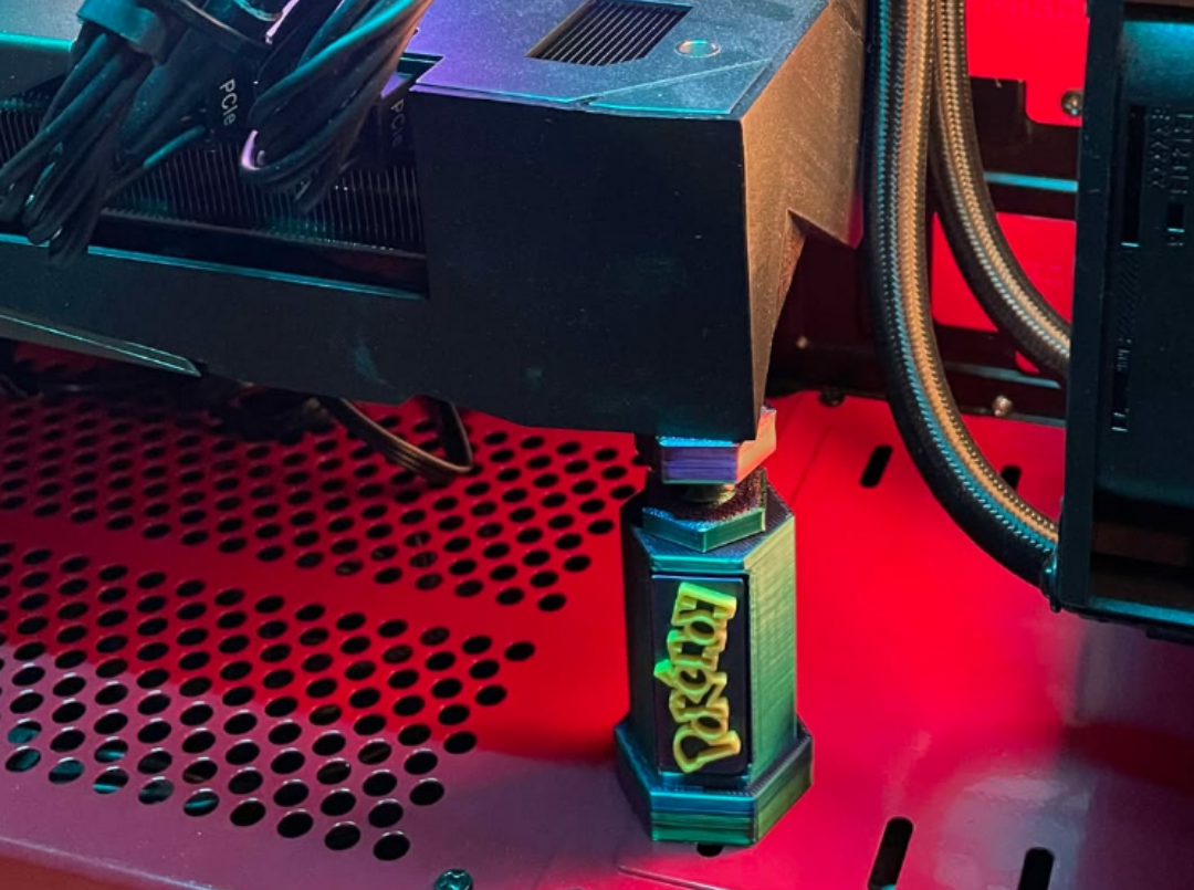 GPU support bracket - Pocket monster
