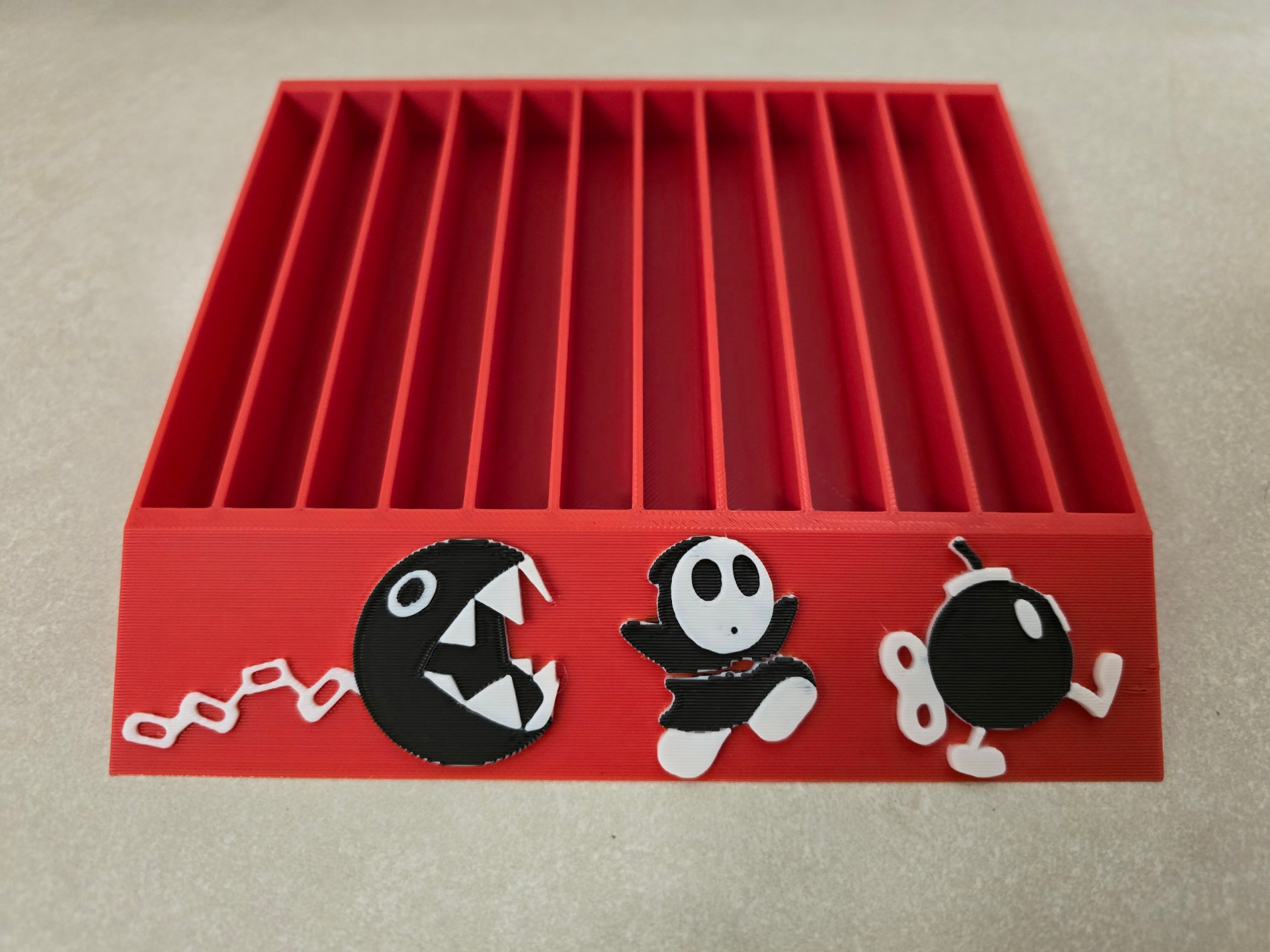 Nintendo Switch Game Holder - Chomp,ShyGuy,Bob-omb