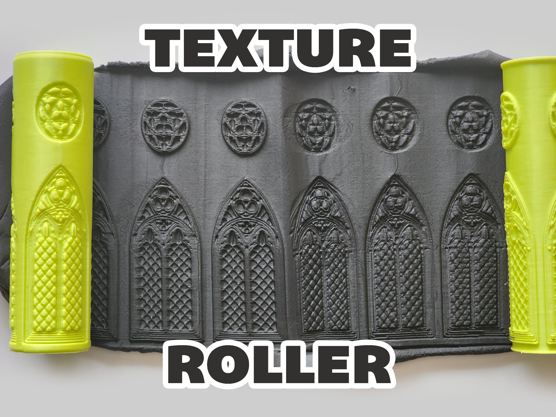 Texture Roller V203 | Gothic Cathedral Windows II
