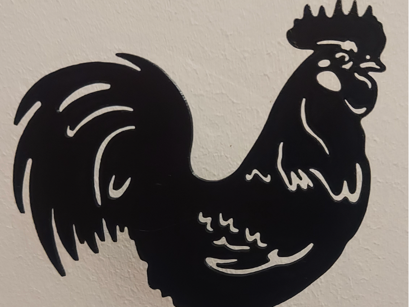 Chicken coop marker