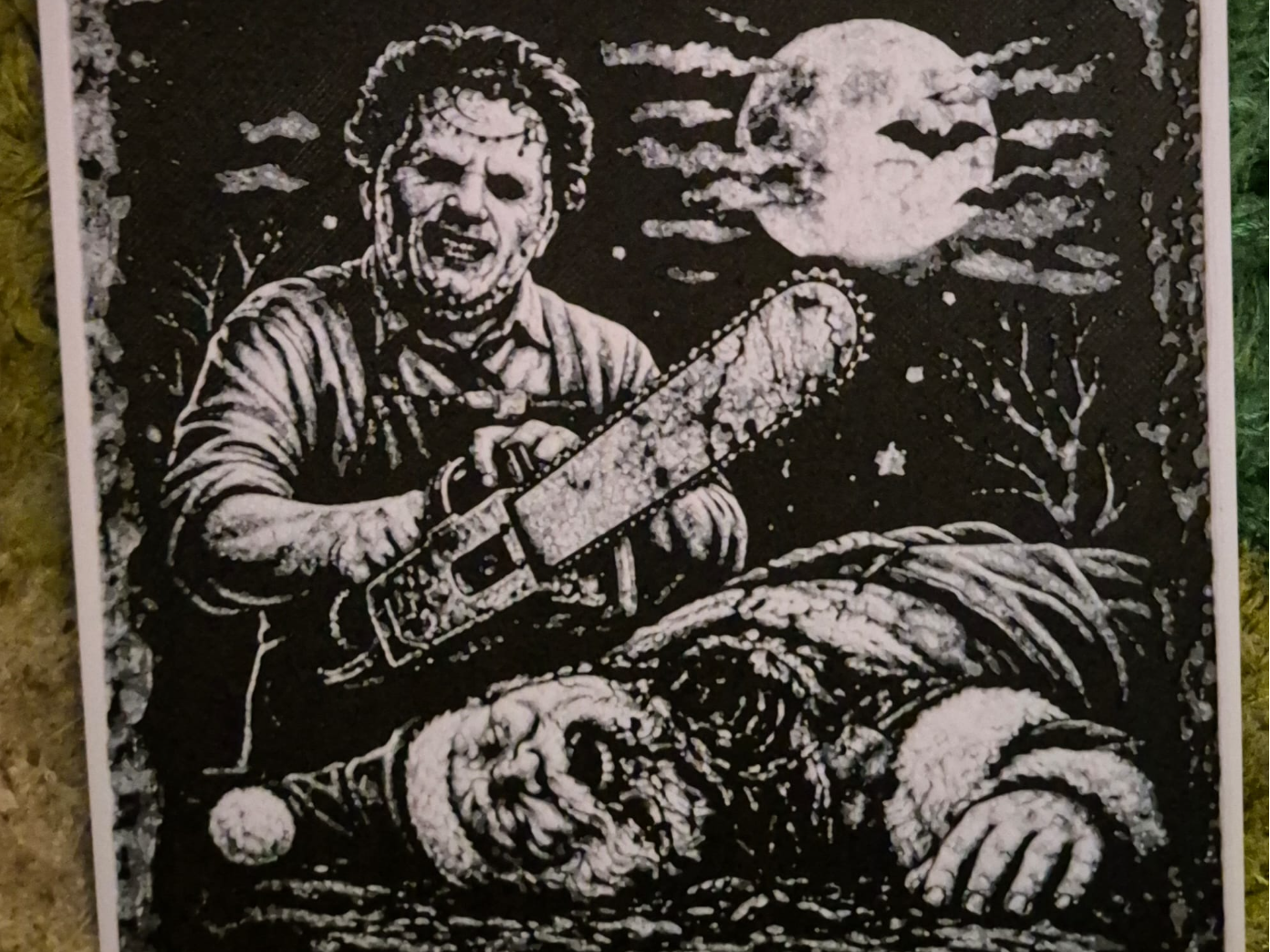 leatherface santa hueforge