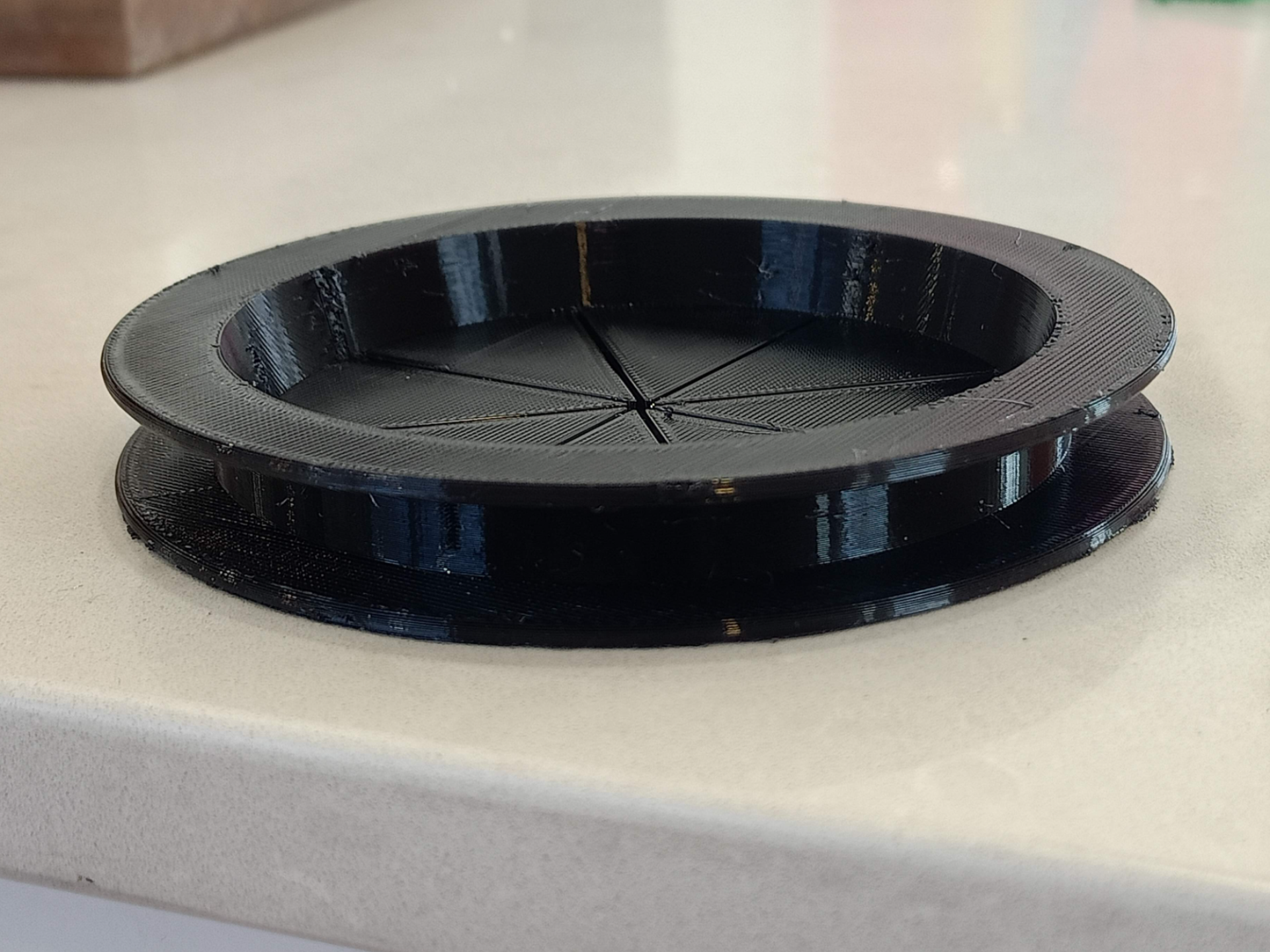 Flexible Cable entry. 92mm hole. 10mm thick wall