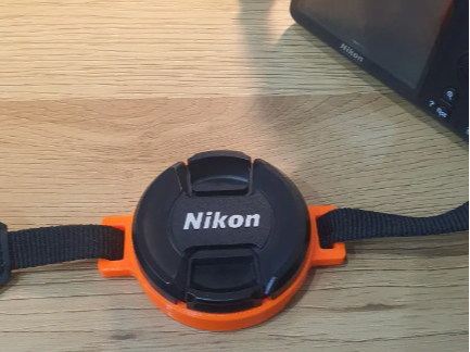 Nikon 55mmΦ Lens Cap holder for Strap