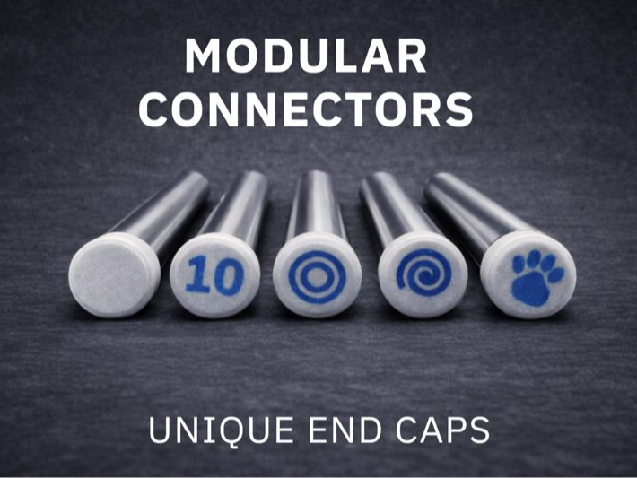 Customizable End Caps – Text & Symbols