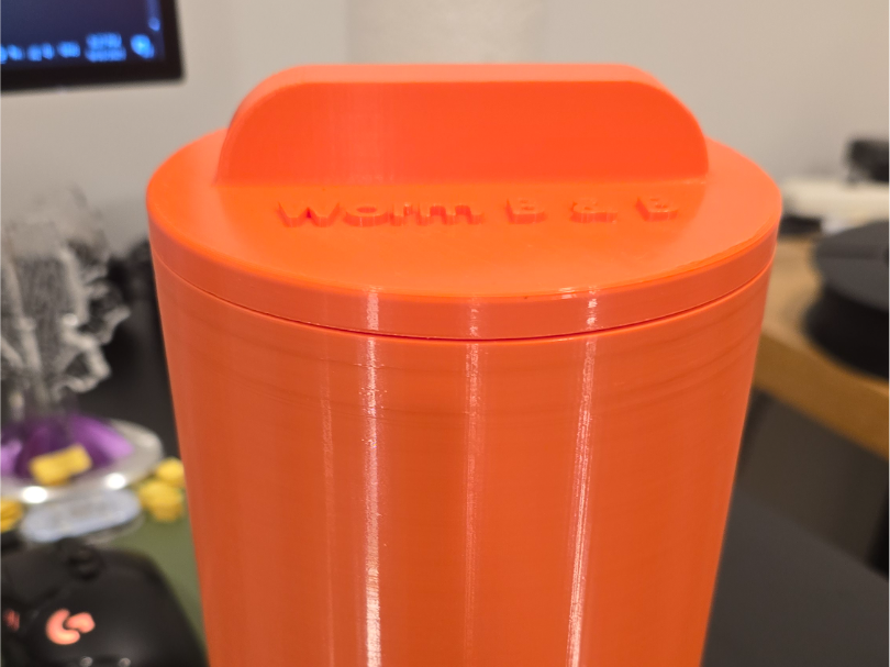 Worm farm in -ground compost bin