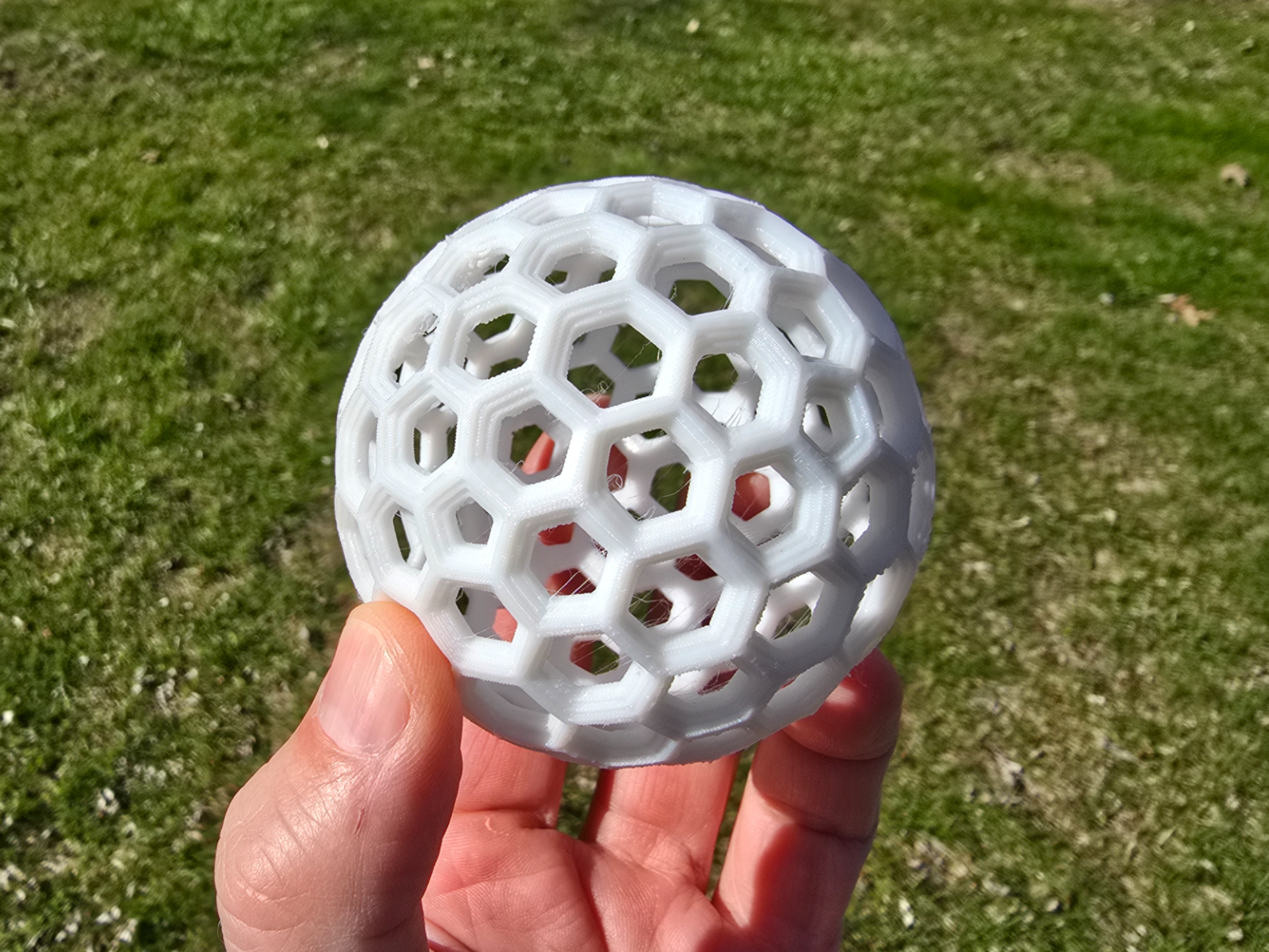 TPU Baseball - Hexagon mesh ball