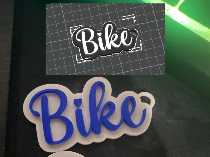 Bike Keychain