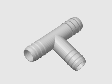 Pipe 16mm T- connector
