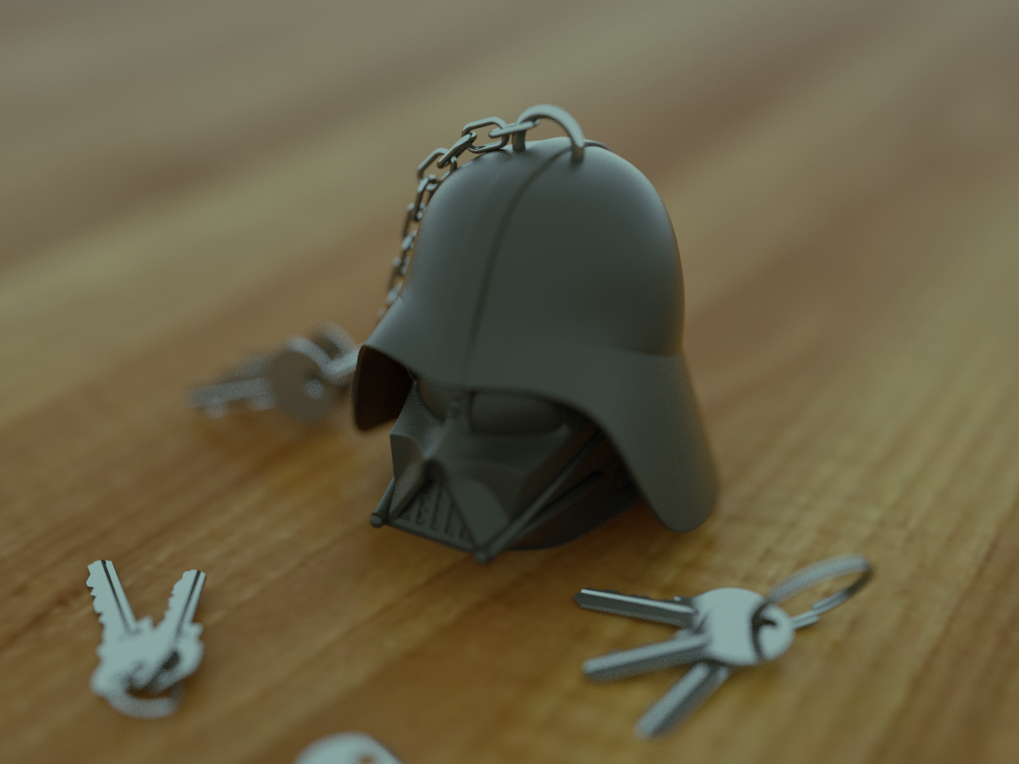 Mini DarthVader Keychain