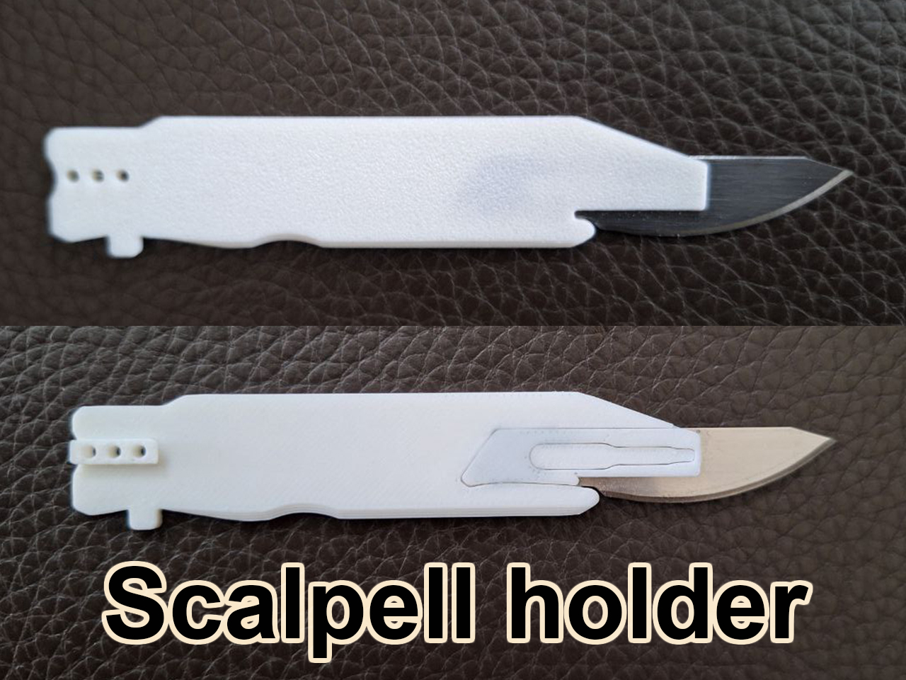 Scalpel #24 for OTF Fidget Knife by "iczfirz"