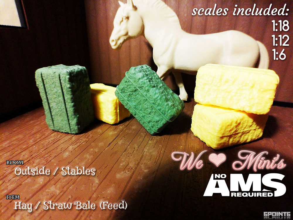 WLM - Animals Feed - Hay & Straw Bale