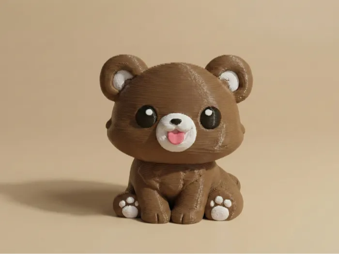 Cute Bear – Mini Figurine