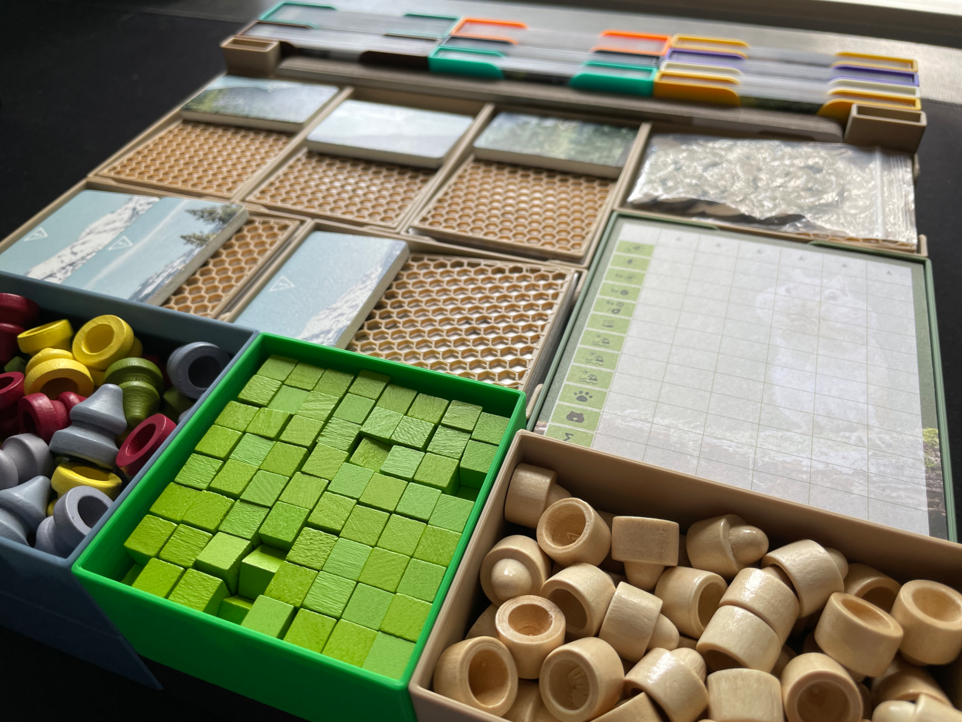Earth + Abundance + Animal Kingdom Boardgame Inlay