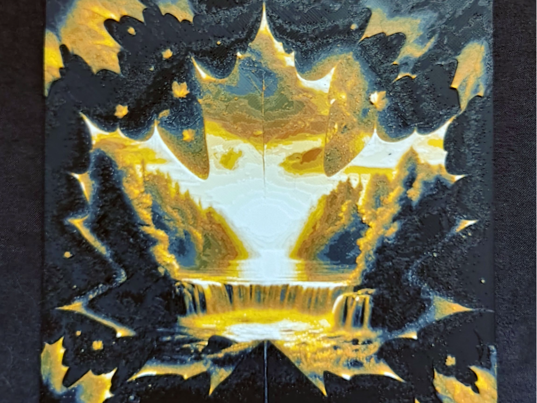 Mapleleaf landscape HueForge