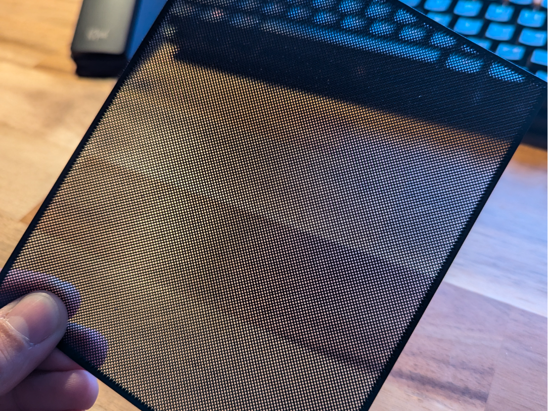 Dust fine mesh net filter grid multiple sizes