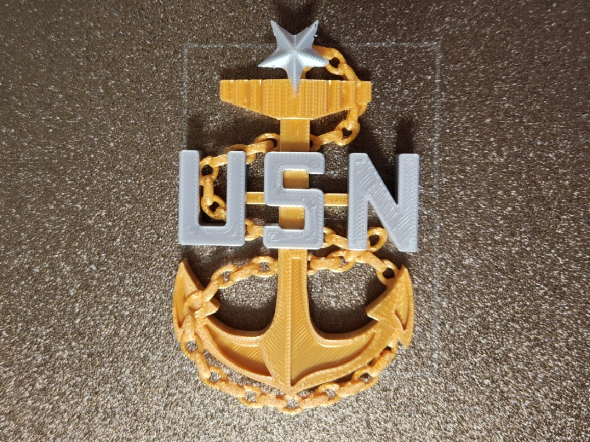 US NAVY SENIOR CHIEF (SCPO) Anchor