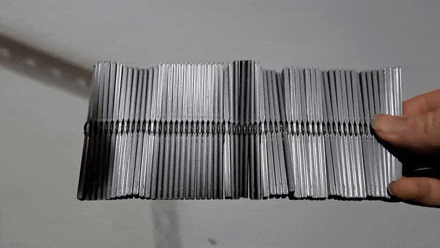 Linked Helix Fidget (Kinetic DNA Art Piece)