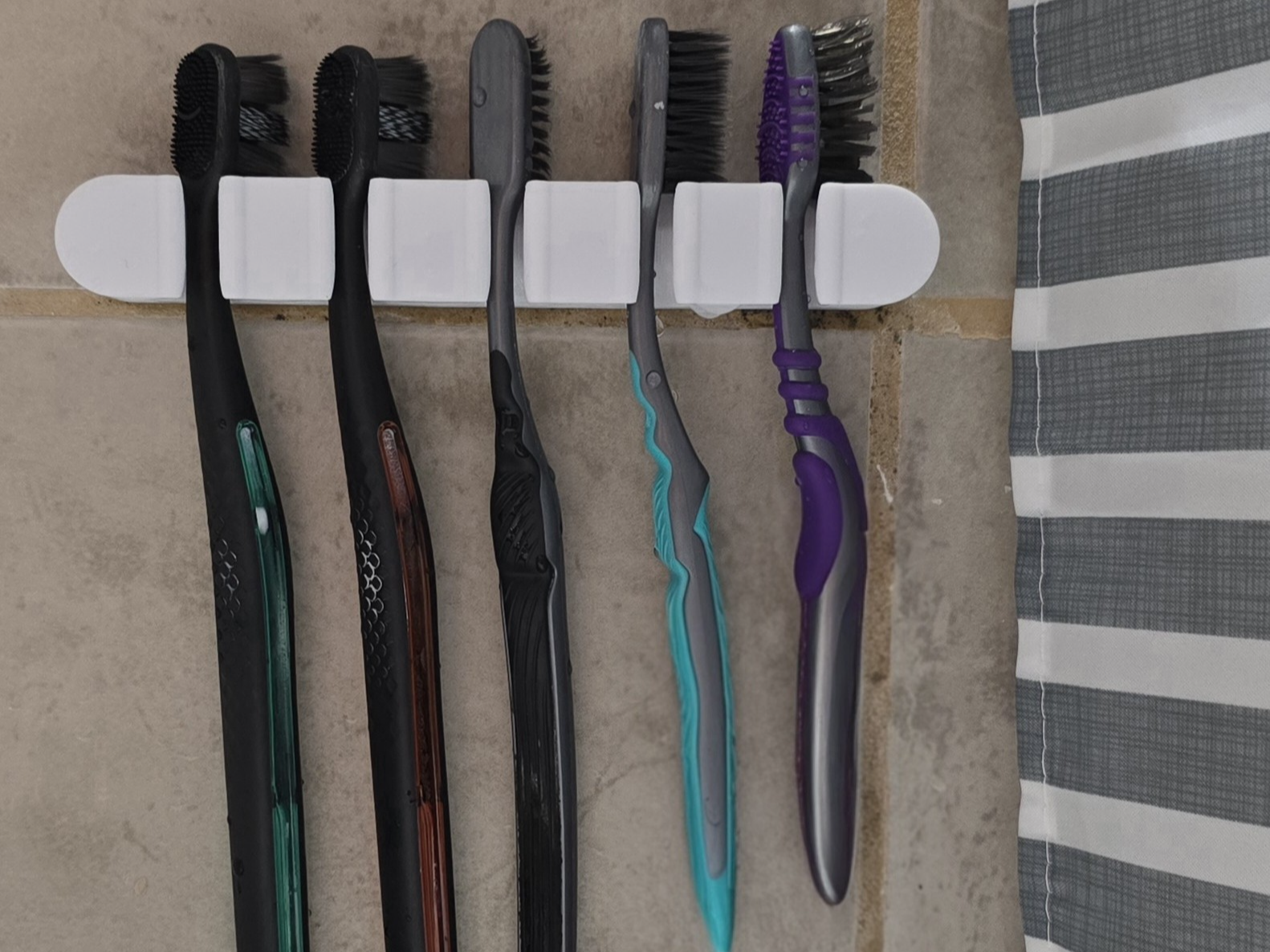 Wall-Mounted Toothbrush Holder