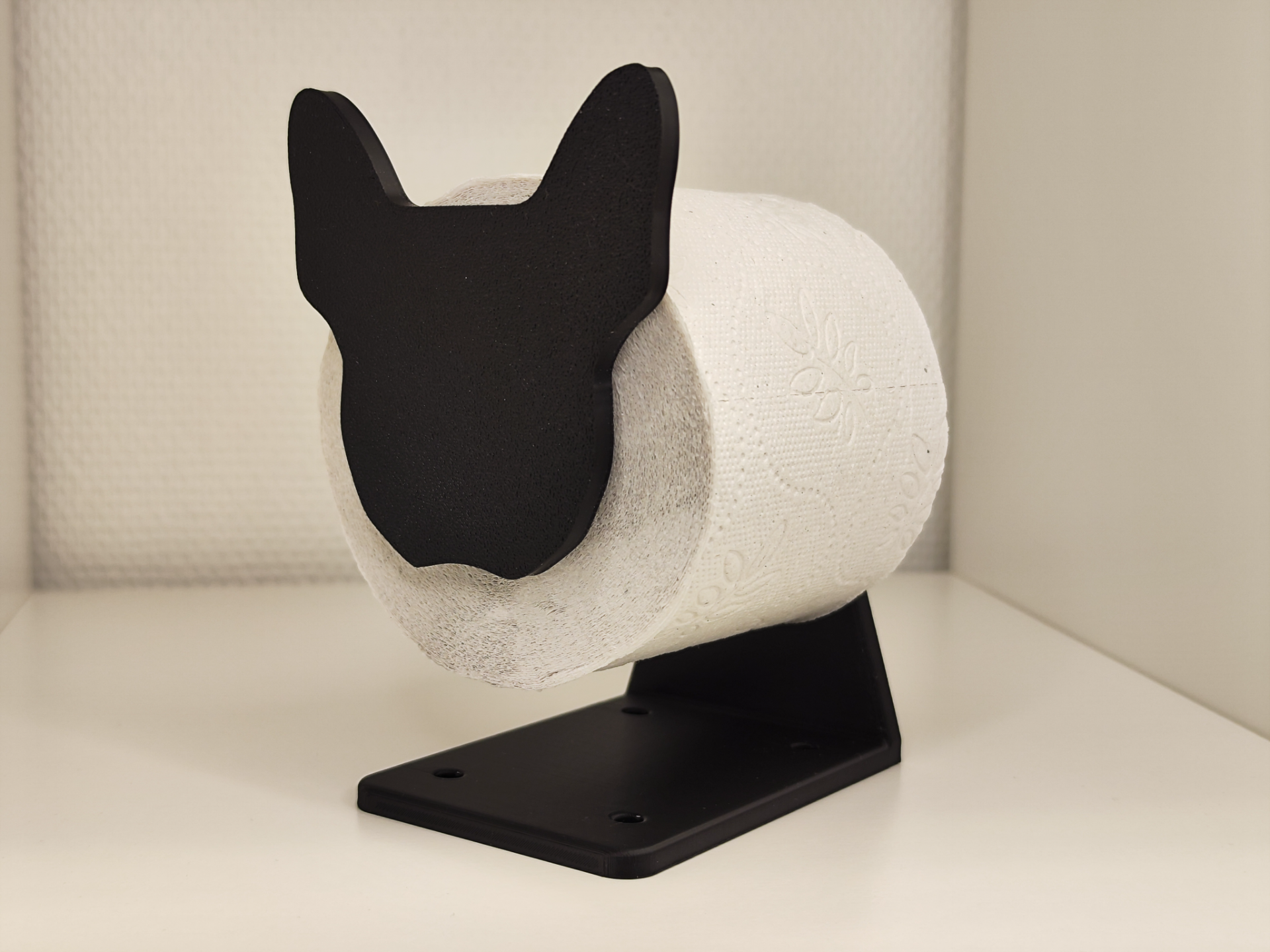 Toilet Roll Holder French Bulldog