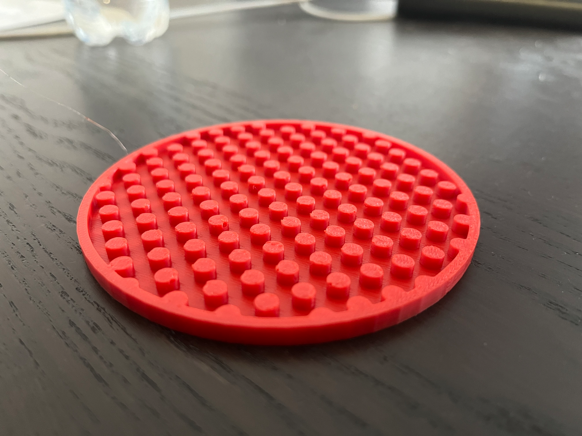 Beermat washable in dishwasher