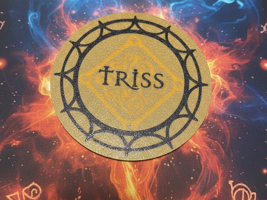 Triss Merigold Medallion Coaster - Witcher Series