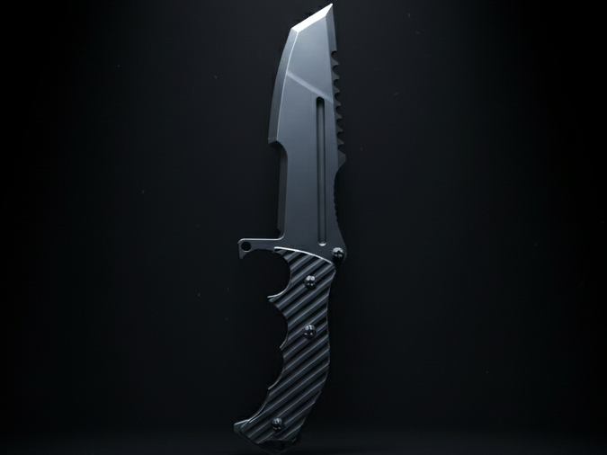 Huntsman Knife – Split into parts