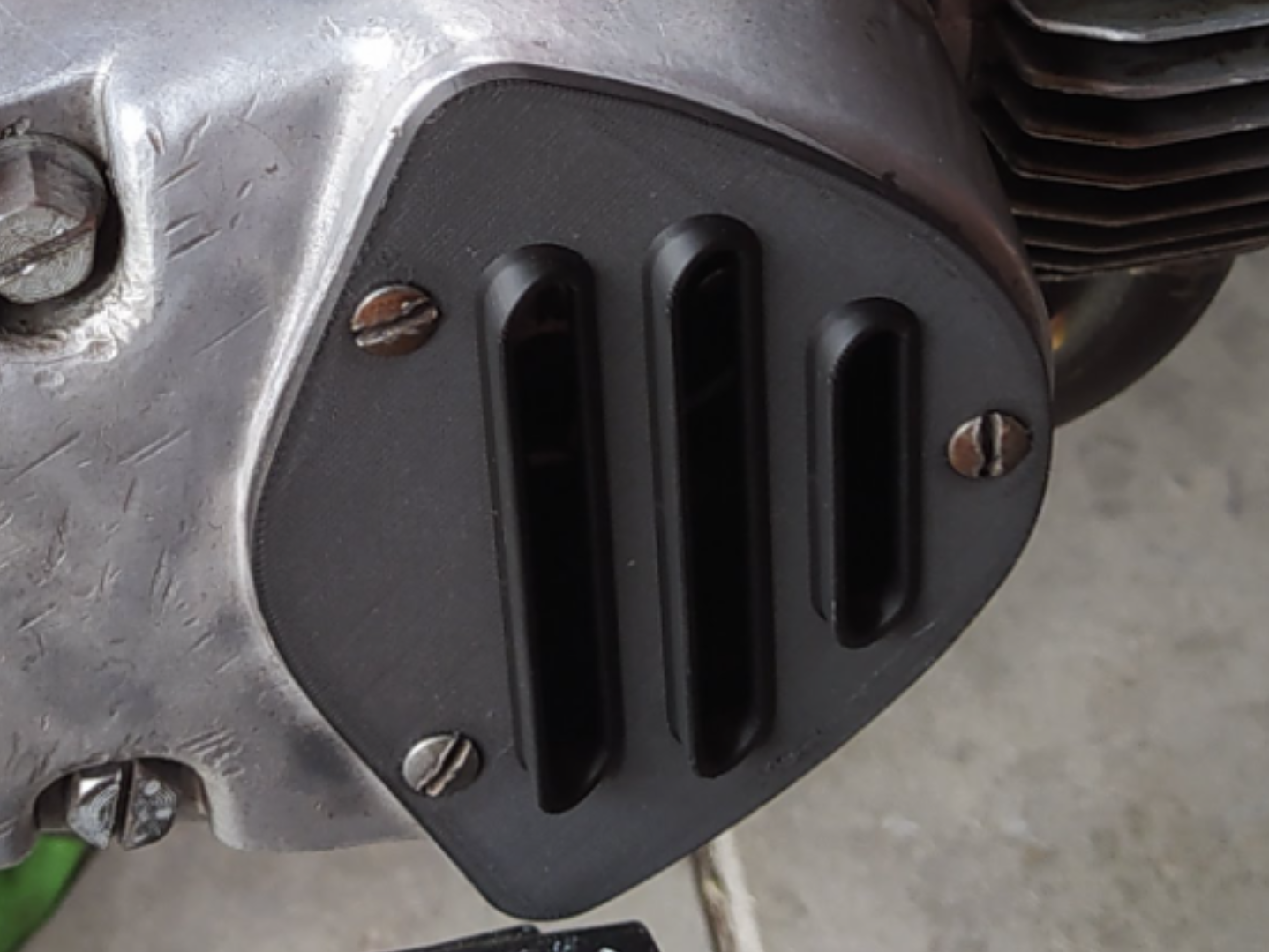 Jawa 50 ignition cover (opened)