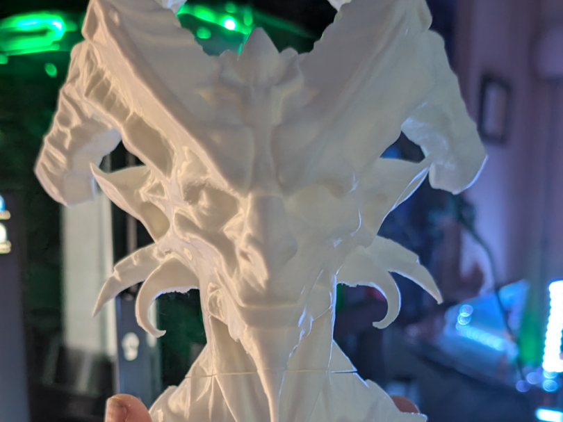 Demon bust