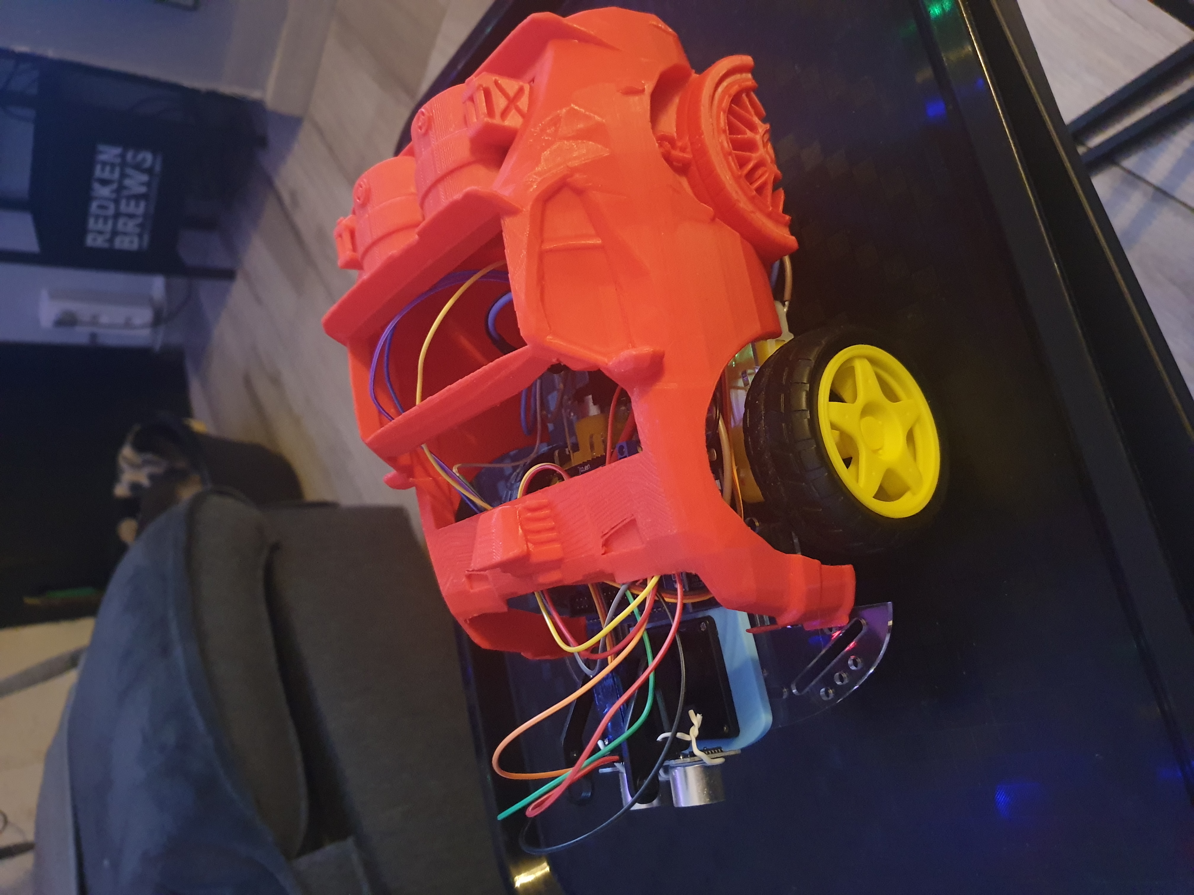Carrosserie Mad Max pour robot 2WD