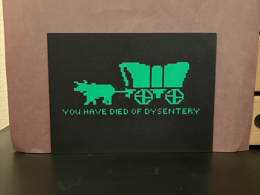 The Oregon Trail - Dysentery