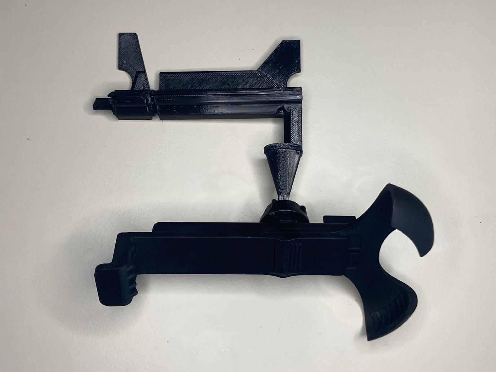 Universal CD slot phone holder
