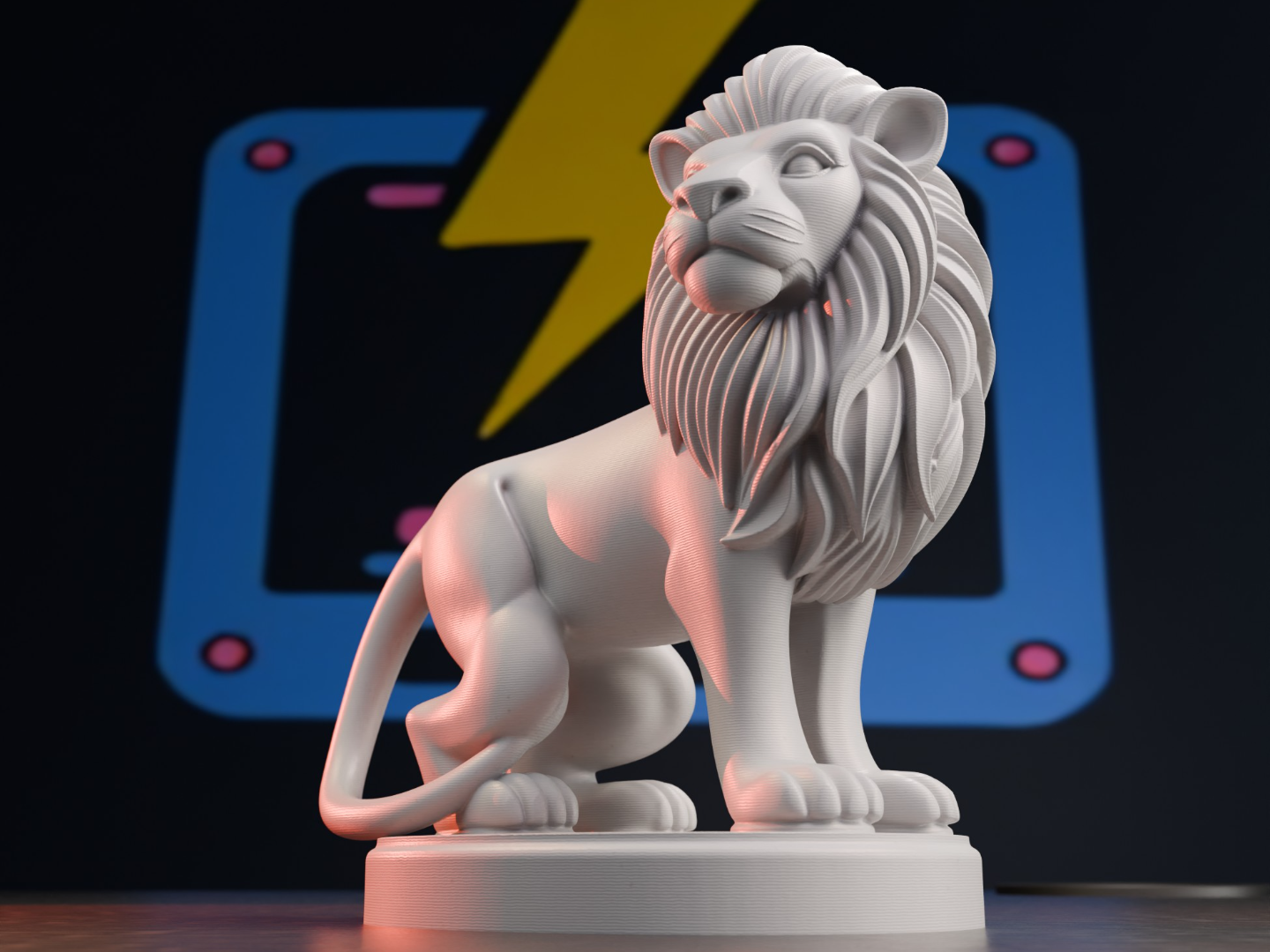 The Porcelain Lion
