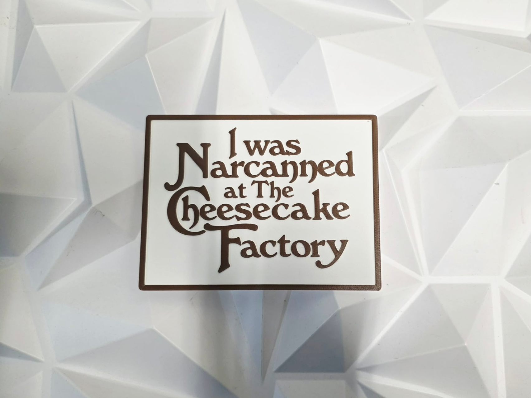 Cheesecake Factory Sign