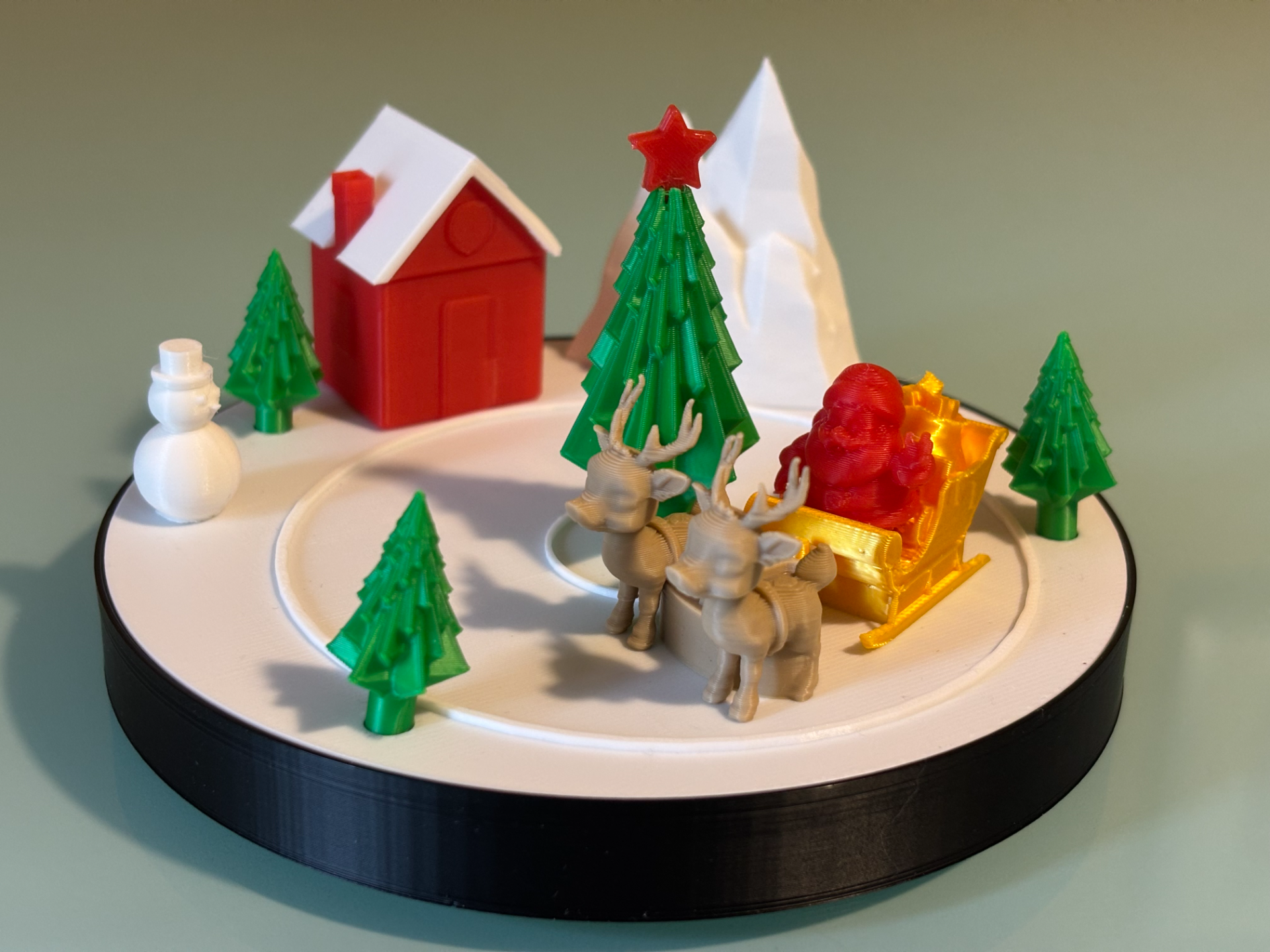 Santa Claus Diorama NO-AMS