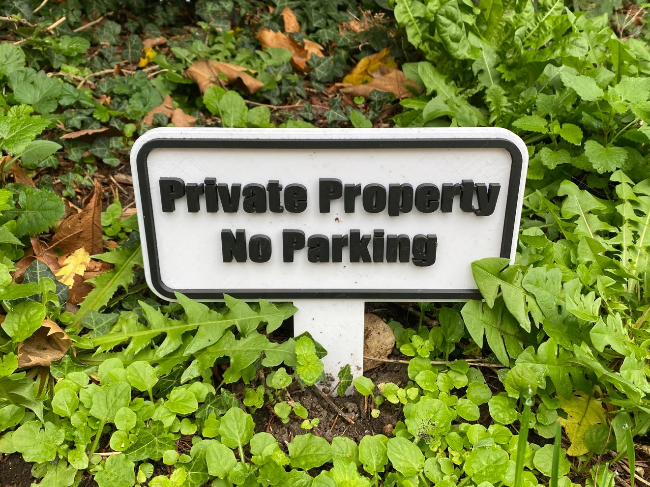 Private Property Sign
